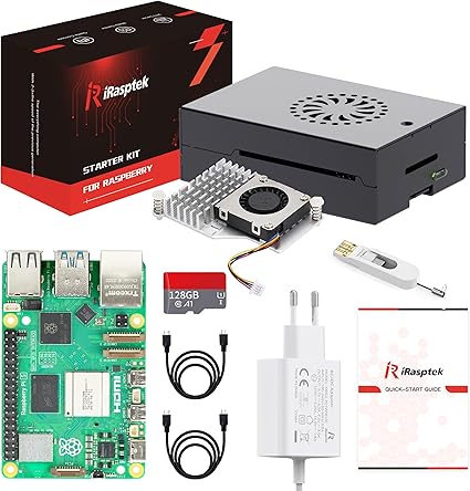 Raspberry Pi 5 Kit de démarrage 8 Go sur Amazon : l’offre immanquable pour les amateurs de retrogaming avec Batocera et Recalbox